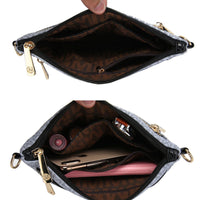 MKF Collection Tarren Signature Crossbody/ Wristlet by Mia k - 7DAY'S