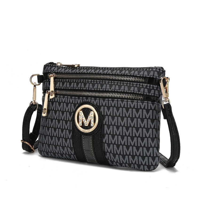 MKF Collection Tarren Signature Crossbody/ Wristlet by Mia k - 7DAY'S
