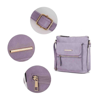 MKF Collection Triss Crossbody Bag For Women's Handbag, Perfect for Everyday Use, Travel, and Casual Outings by Mia K - 7DAY'S
