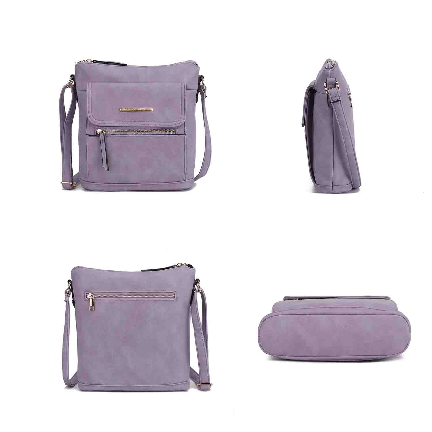 MKF Collection Triss Crossbody Bag For Women's Handbag, Perfect for Everyday Use, Travel, and Casual Outings by Mia K - 7DAY'S