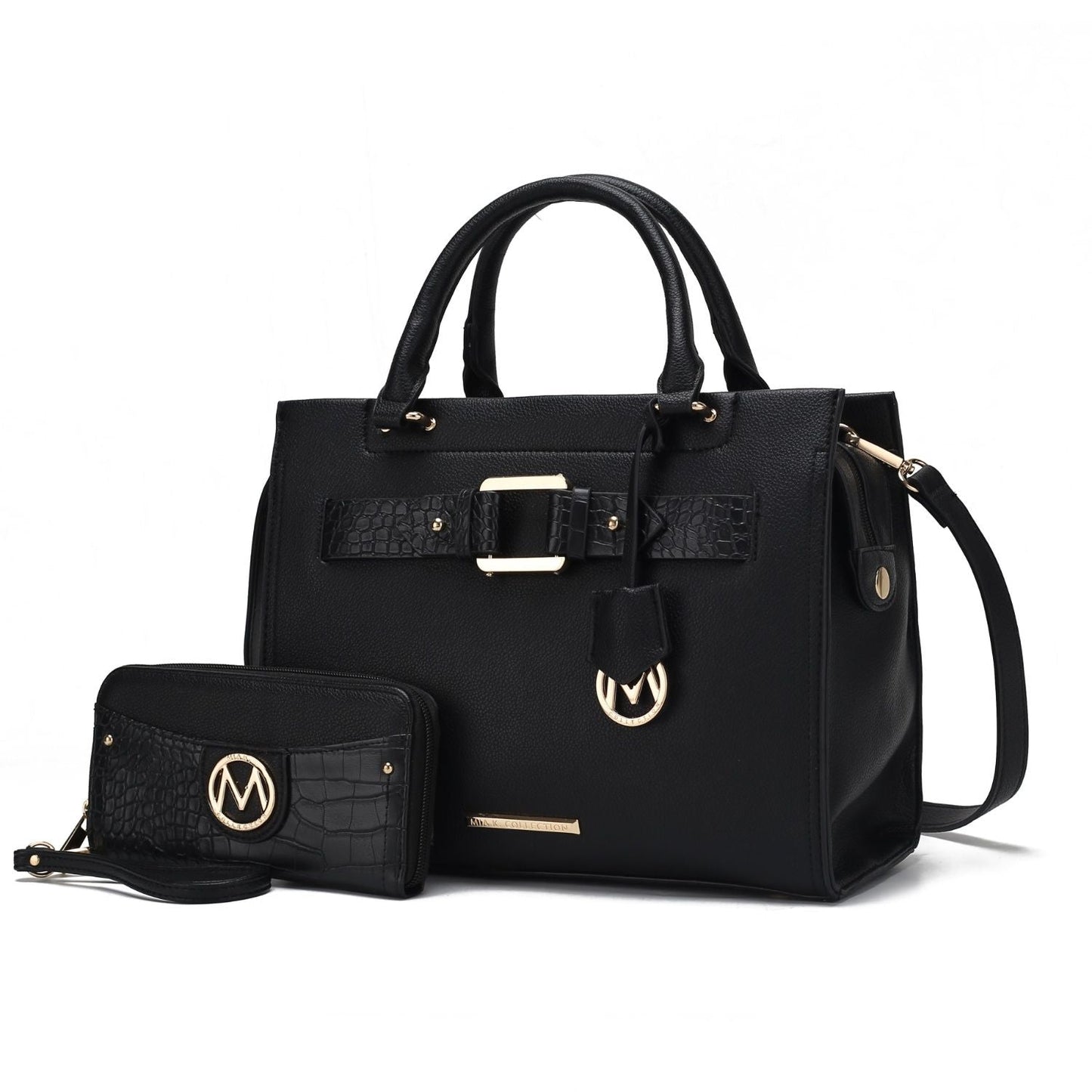 MKF Collection Virginia Vegan Leather Women Tote Bag with Wallet by Mia K - 7DAY'S
