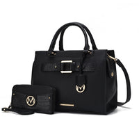 MKF Collection Virginia Vegan Leather Women Tote Bag with Wallet by Mia K - 7DAY'S