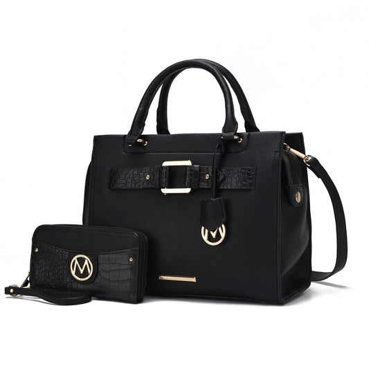 MKF Collection Virginia Vegan Leather Women Tote Bag with Wallet by Mia K - 7DAY'S