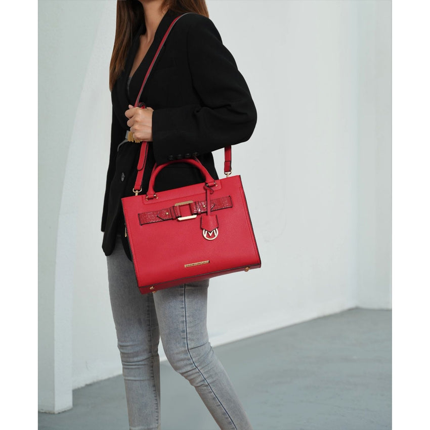 MKF Collection Virginia Vegan Leather Women Tote Bag with Wallet by Mia K - 7DAY'S