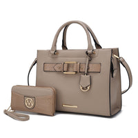 MKF Collection Virginia Vegan Leather Women Tote Bag with Wallet by Mia K - 7DAY'S