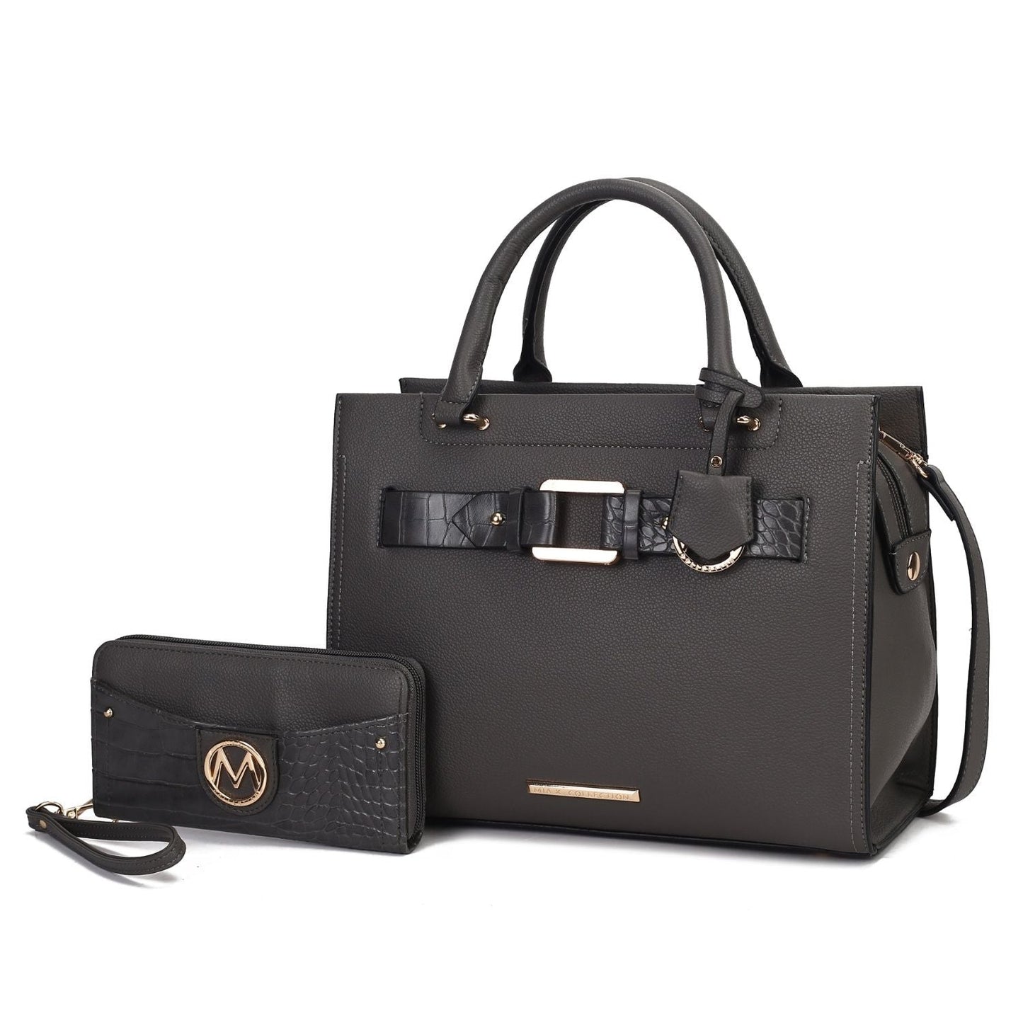 MKF Collection Virginia Vegan Leather Women Tote Bag with Wallet by Mia K - 7DAY'S