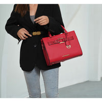 MKF Collection Virginia Vegan Leather Women Tote Bag with Wallet by Mia K - 7DAY'S
