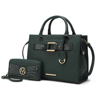 MKF Collection Virginia Vegan Leather Women Tote Bag with Wallet by Mia K - 7DAY'S