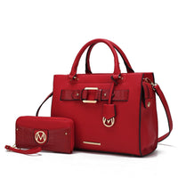 MKF Collection Virginia Vegan Leather Women Tote Bag with Wallet by Mia K - 7DAY'S