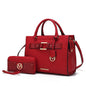 MKF Collection Virginia Vegan Leather Women Tote Bag with Wallet by Mia K - 7DAY'S