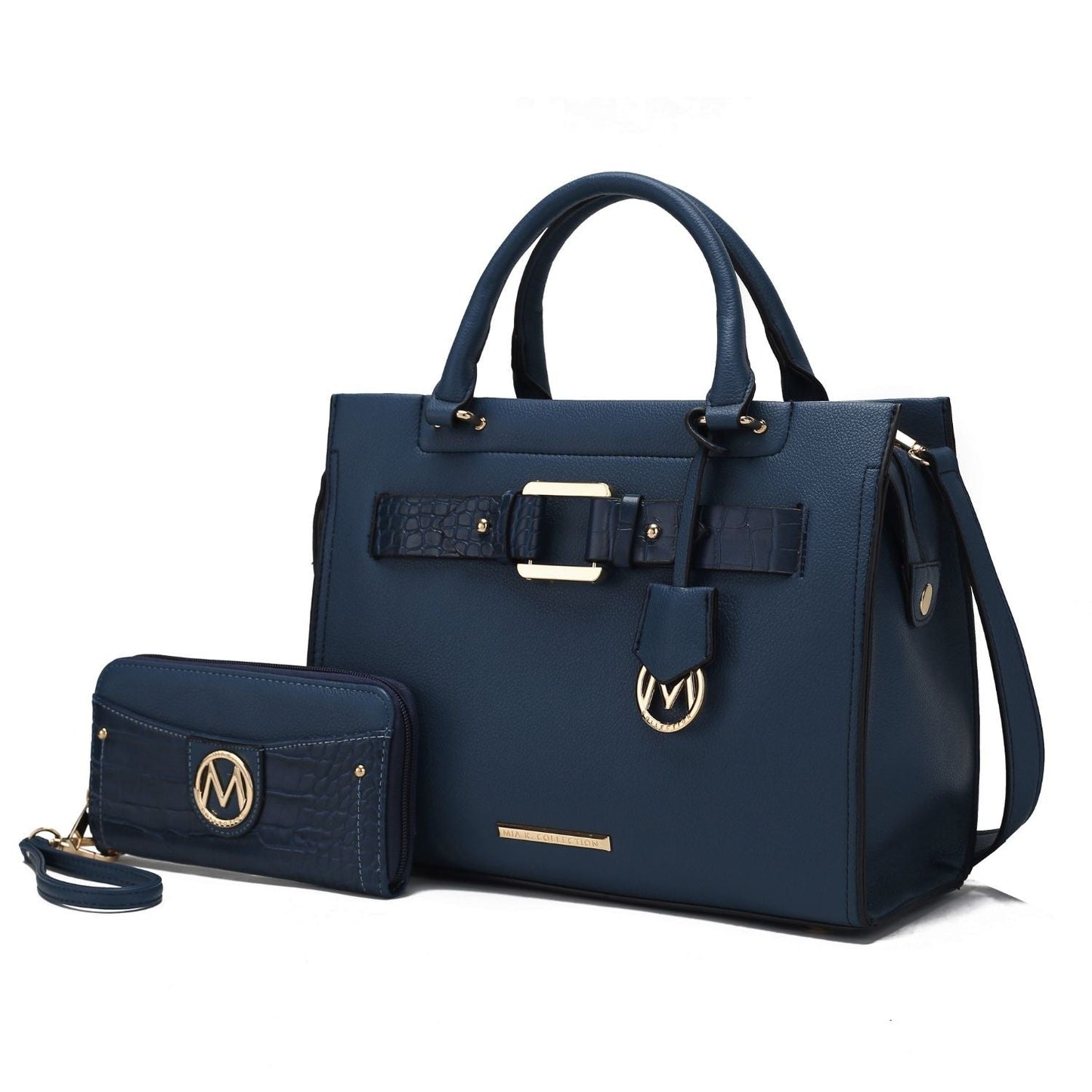 MKF Collection Virginia Vegan Leather Women Tote Bag with Wallet by Mia K - 7DAY'S