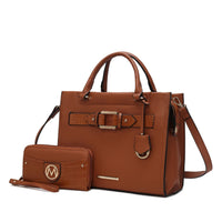 MKF Collection Virginia Vegan Leather Women Tote Bag with Wallet by Mia K - 7DAY'S