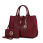 MKF Collection Yola Satchel Bag with Wallet Vegan Leather Women by Mia K - 7DAY'S
