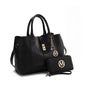 MKF Collection Yola Satchel Bag with Wallet Vegan Leather Women by Mia K - 7DAY'S