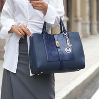 MKF Collection Yola Satchel Bag with Wallet Vegan Leather Women by Mia K - 7DAY'S