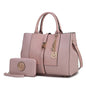 MKF Collection Yola Satchel Bag with Wallet Vegan Leather Women by Mia K - 7DAY'S