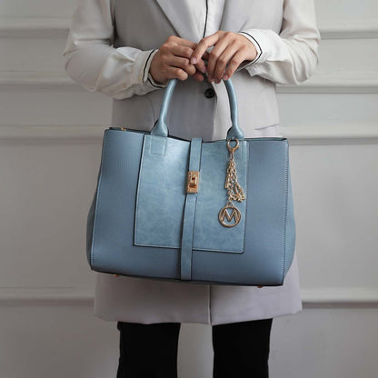 MKF Collection Yola Satchel Bag with Wallet Vegan Leather Women by Mia K - 7DAY'S