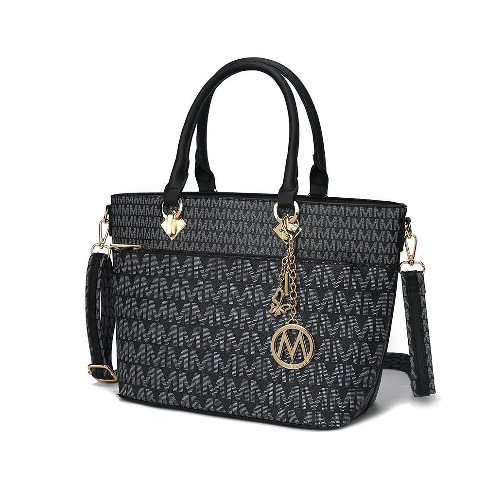 MKF Collection Yonah Tote Signature Printed Vegan Leather by Mia K - 7DAY'S