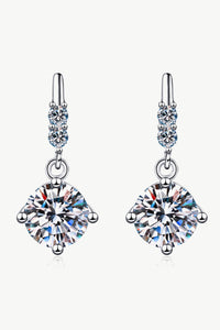 Moissanite Drop Earrings - 7DAY'S