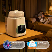 Momcozy KleanPal Pro Baby Bottle Washer, Sterilizer & Dryer - All - in - One Cleaning Machine for Bottles, Pump Parts & Baby Essentials - Time - Saving & Effortless Care - 7DAY'S