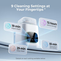 Momcozy KleanPal Pro Baby Bottle Washer, Sterilizer & Dryer - All - in - One Cleaning Machine for Bottles, Pump Parts & Baby Essentials - Time - Saving & Effortless Care - 7DAY'S