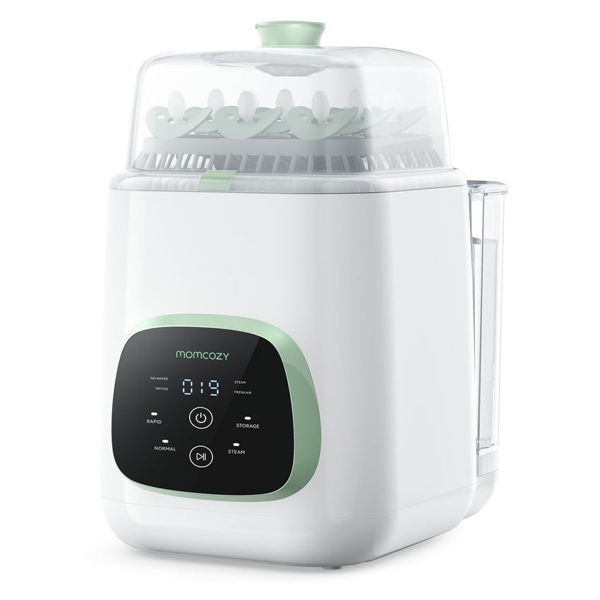 Momcozy KleanPal Pro Baby Bottle Washer, Sterilizer & Dryer - All - in - One Cleaning Machine for Bottles, Pump Parts & Baby Essentials - Time - Saving & Effortless Care - 7DAY'S