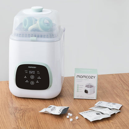 Momcozy Official Washing Block for Momcozy KleanPal Pro Baby Bottle Washer, 120 Detergent Tablets - 7DAY'S