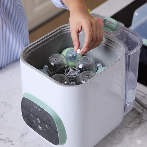 Momcozy Official Washing Block for Momcozy KleanPal Pro Baby Bottle Washer, 120 Detergent Tablets - 7DAY'S