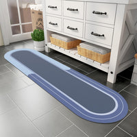 MontVoo Bath Mat - Non Slip, Quick Dry, Stain Resistant Bath Mat Rug for Bathroom Floor - Easy Care Shower Rug for Outside Bathtub - 17"x27" Darkgrey - 7DAY'S