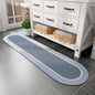 MontVoo Bath Mat - Non Slip, Quick Dry, Stain Resistant Bath Mat Rug for Bathroom Floor - Easy Care Shower Rug for Outside Bathtub - 17"x27" Darkgrey - 7DAY'S