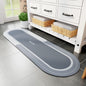 MontVoo Bath Mat - Non Slip, Quick Dry, Stain Resistant Bath Mat Rug for Bathroom Floor - Easy Care Shower Rug for Outside Bathtub - 17"x27" Darkgrey - 7DAY'S