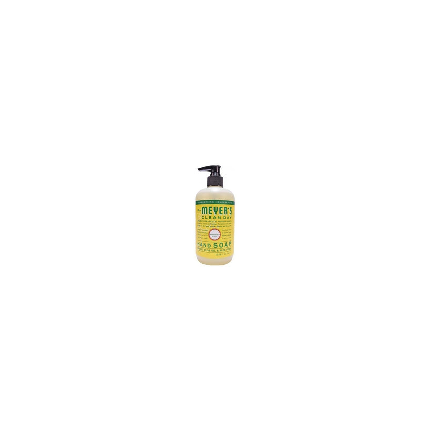 MRS. MEYER'S CLEAN DAY Hand Soap, Made with Essential Oils, Biodegradable Formula, Rain Water, 12.5 fl. oz - Pack of 3 - 7DAY'S