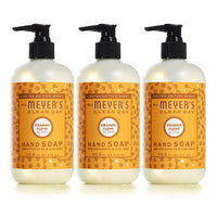 MRS. MEYER'S CLEAN DAY Hand Soap, Made with Essential Oils, Biodegradable Formula, Rain Water, 12.5 fl. oz - Pack of 3 - 7DAY'S