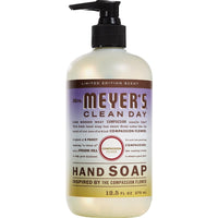 MRS. MEYER'S CLEAN DAY Hand Soap, Made with Essential Oils, Biodegradable Formula, Rain Water, 12.5 fl. oz - Pack of 3 - 7DAY'S