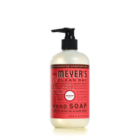 MRS. MEYER'S CLEAN DAY Hand Soap, Made with Essential Oils, Biodegradable Formula, Rain Water, 12.5 fl. oz - Pack of 3 - 7DAY'S