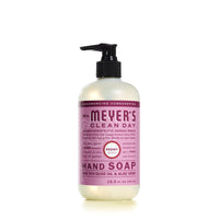MRS. MEYER'S CLEAN DAY Hand Soap, Made with Essential Oils, Biodegradable Formula, Rain Water, 12.5 fl. oz - Pack of 3 - 7DAY'S