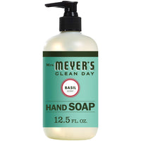 MRS. MEYER'S CLEAN DAY Hand Soap, Made with Essential Oils, Biodegradable Formula, Rain Water, 12.5 fl. oz - Pack of 3 - 7DAY'S