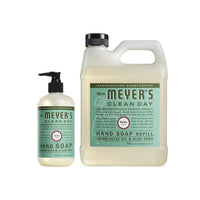 MRS. MEYER'S CLEAN DAY Hand Soap, Made with Essential Oils, Biodegradable Formula, Rain Water, 12.5 fl. oz - Pack of 3 - 7DAY'S