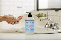 MRS. MEYER'S CLEAN DAY Hand Soap, Made with Essential Oils, Biodegradable Formula, Rain Water, 12.5 fl. oz - Pack of 3 - 7DAY'S