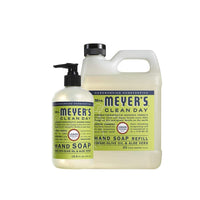 MRS. MEYER'S CLEAN DAY Hand Soap, Made with Essential Oils, Biodegradable Formula, Rain Water, 12.5 fl. oz - Pack of 3 - 7DAY'S