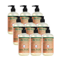 MRS. MEYER'S CLEAN DAY Hand Soap, Made with Essential Oils, Biodegradable Formula, Rain Water, 12.5 fl. oz - Pack of 3 - 7DAY'S