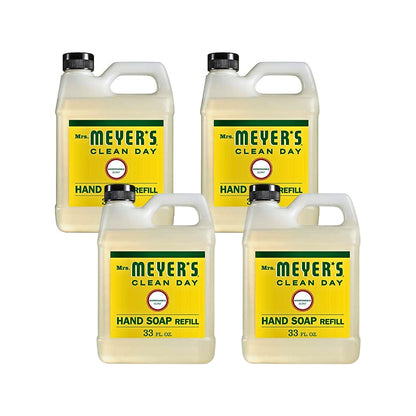 MRS. MEYER'S CLEAN DAY Liquid Hand Soap Refill, Cruelty Free and Biodegradable Formula, Lavender Scent, 33 Fl Oz (Pack of 1) - 7DAY'S