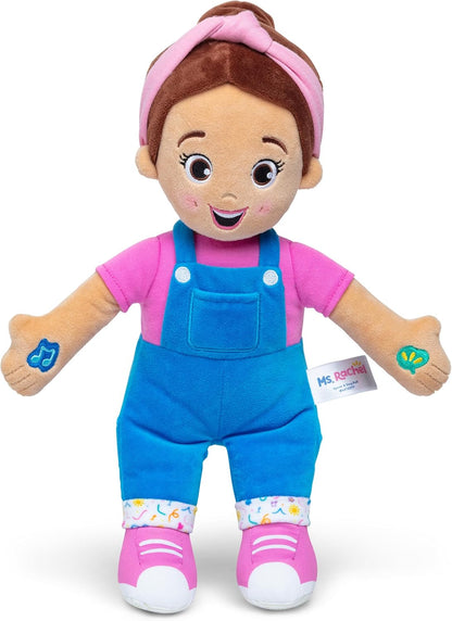 Ms. Rachel Speak & Sing Doll 16” Tall Interactive Toy with 4 Songs & 16+ Phrases, Toddler Toys for Girls & Boys Ages 6 Months to 3+ Years - 7DAY'S
