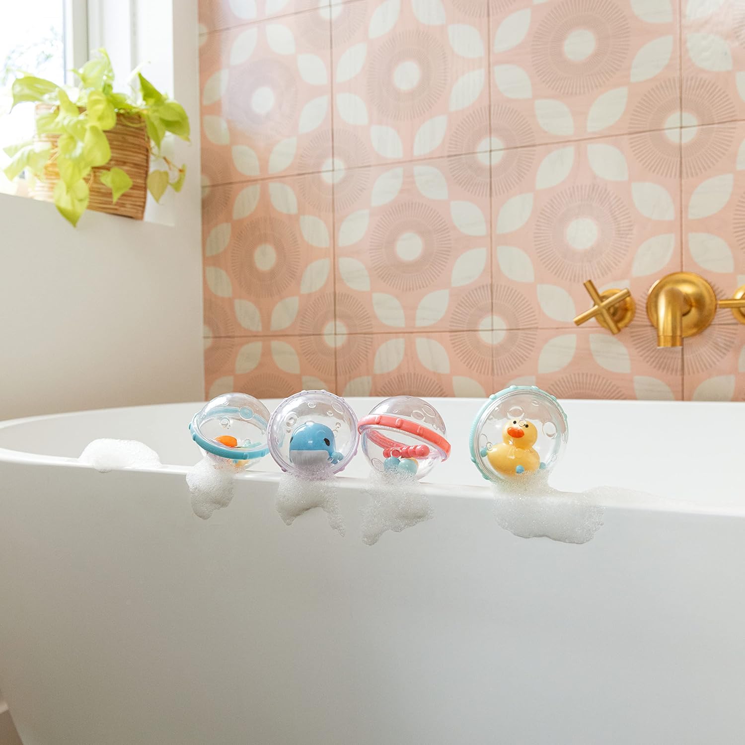 Munchkin® Float & Play Bubbles™ Baby and Toddler Bath Toy, 4 Count - 7DAY'S
