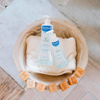 Mustela Baby Cleansing Water - No - Rinse Micellar Water - with Natural Avocado & Aloe Vera - for Baby's Face, Body & Diaper - 1 or 2 - Pack - Various Sizes - 7DAY'S