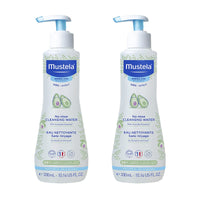 Mustela Baby Cleansing Water - No - Rinse Micellar Water - with Natural Avocado & Aloe Vera - for Baby's Face, Body & Diaper - 1 or 2 - Pack - Various Sizes - 7DAY'S
