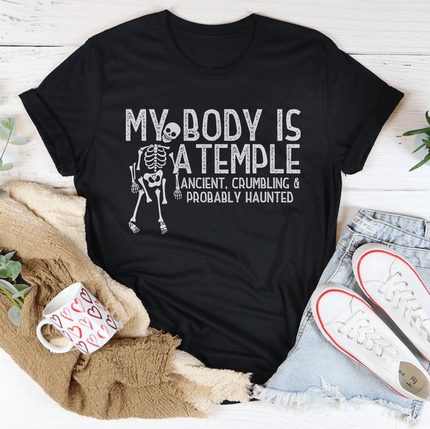 My Body Is A Temple Halloween T-Shirt - 7DAY'S