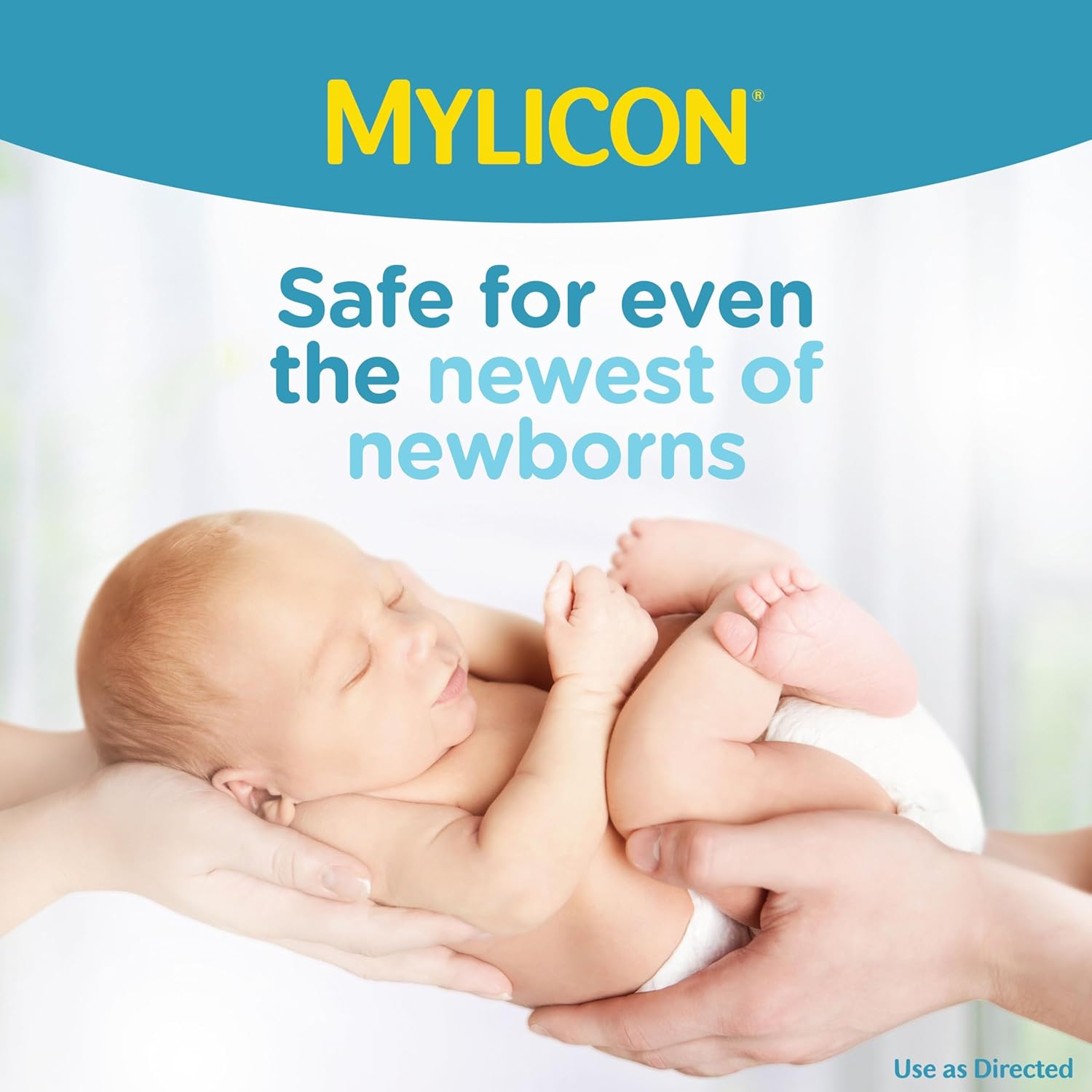 MYLICON Infants Gas Relief Drops for Infants and Babies, Dye Free Formula, 1 Fluid Ounce - 7DAY'S