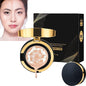 MZV Concealer Cushion Cream,Water Bead Tricolor Latte Concealer Cushion,MZV Water Bead Tricolor Latte Concealer Cushion,Moisturizing Essence Foundation (Natural Whit - 3PCS) - 7DAY'S