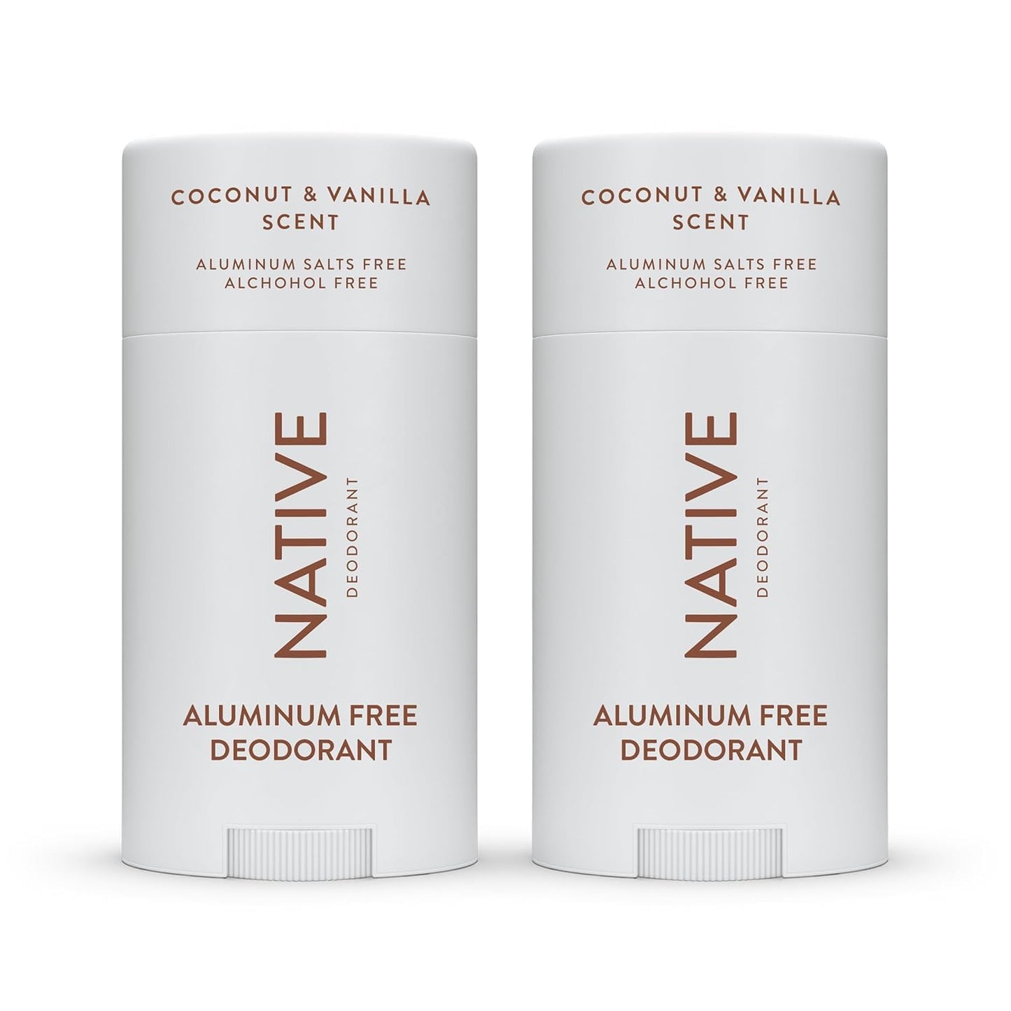 Native Deodorant Contains Naturally Derived Ingredients, 72 Hour Odor Control | Deodorant for Women and Men, Aluminum Free with Baking Soda, Coconut Oil and Shea Butter | Coconut & Vanilla - 7DAY'S